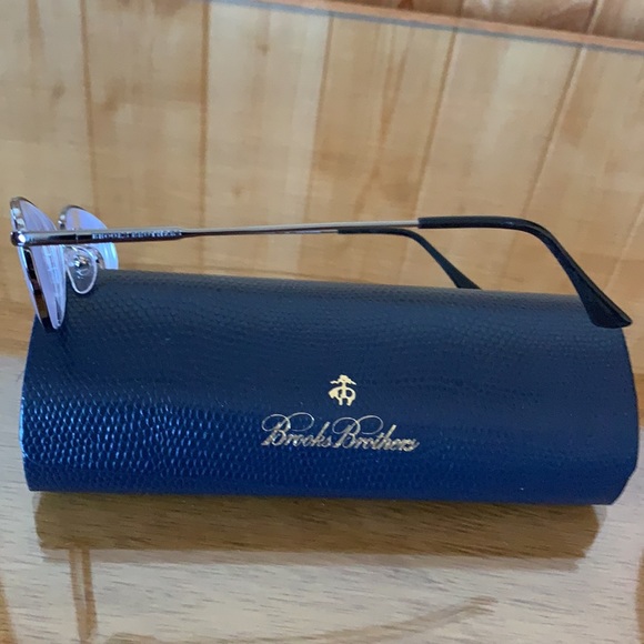 Brooks Brothers silver metal Eyeglass Frames - Picture 5 of 7